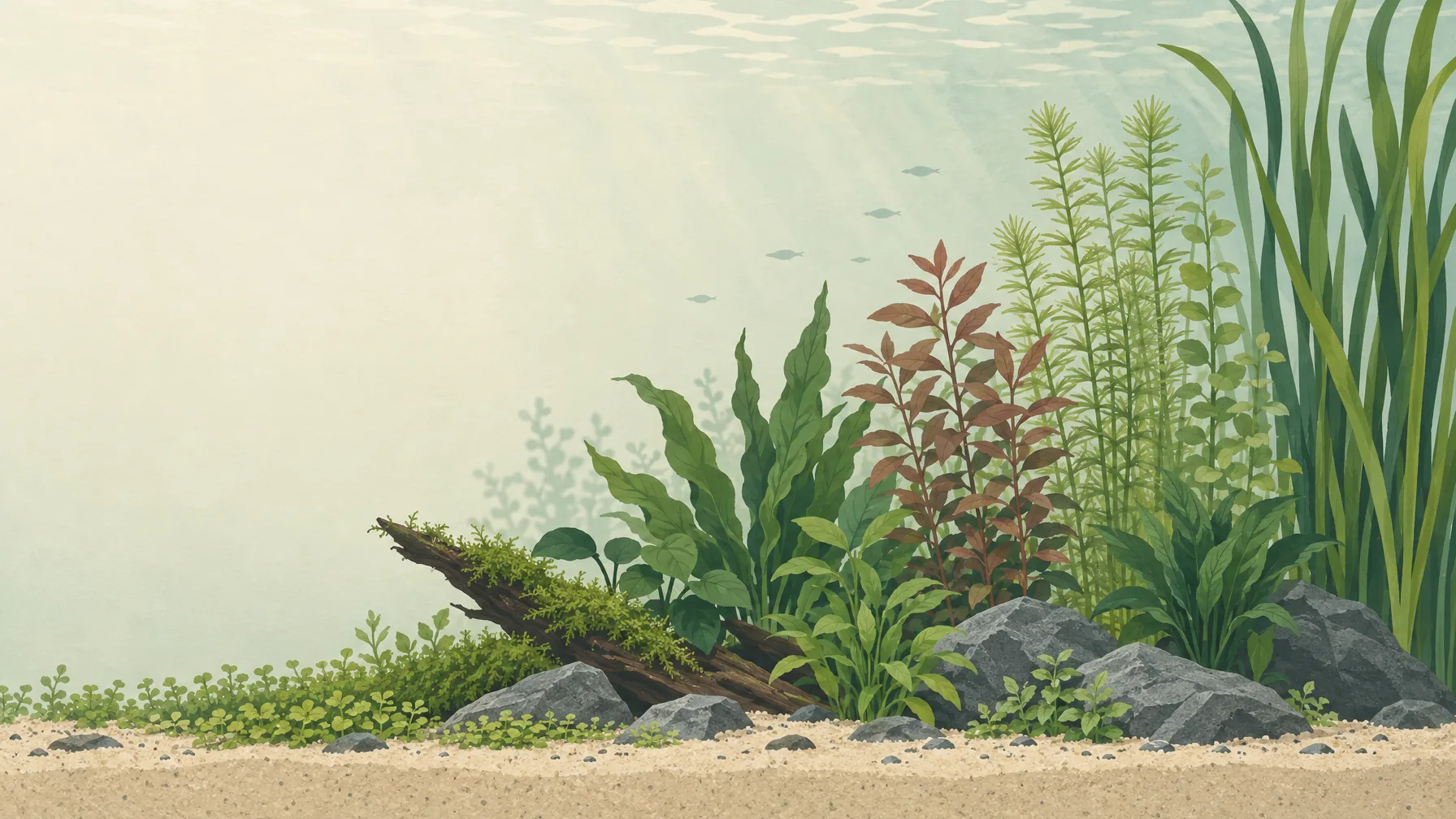 Aquarium plant ratings chart